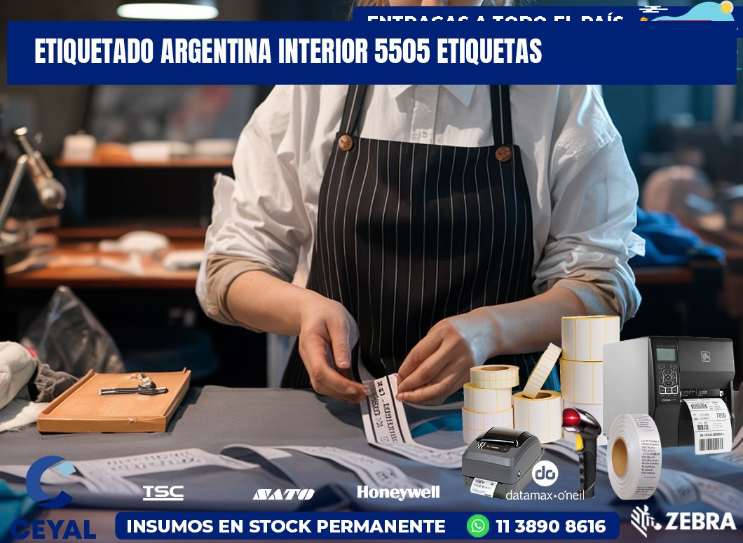 etiquetado argentina interior 5505 etiquetas