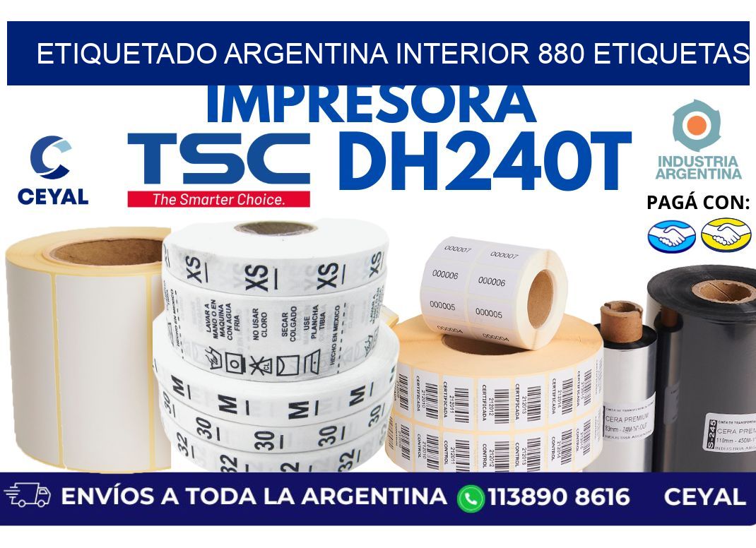 etiquetado argentina interior 880 etiquetas