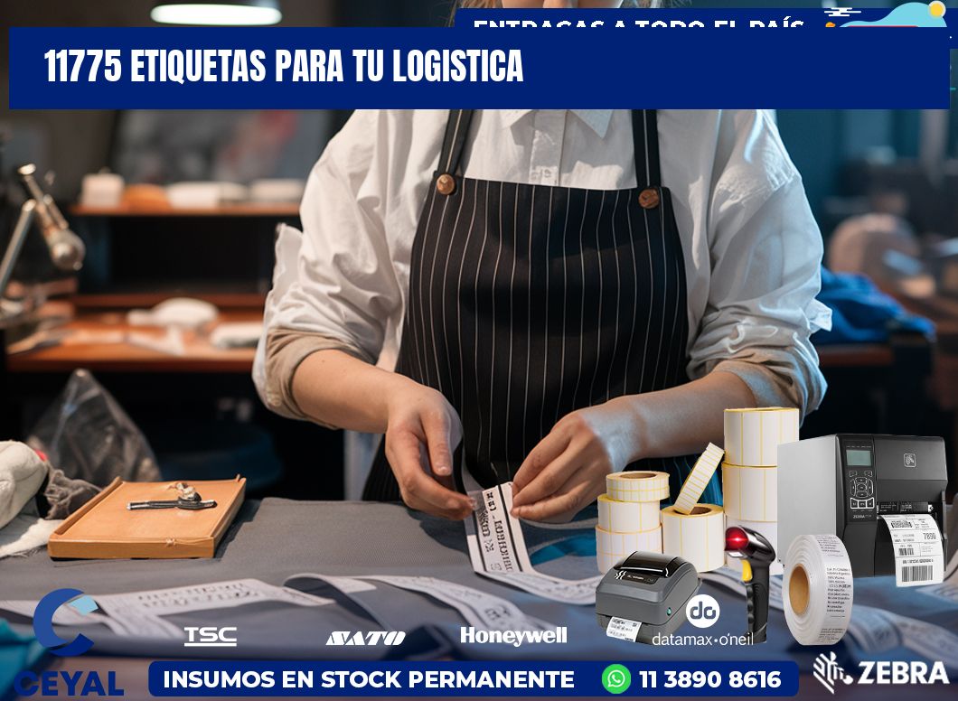 11775 etiquetas para tu logistica