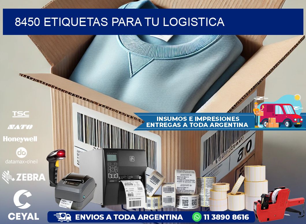 8450 etiquetas para tu logistica