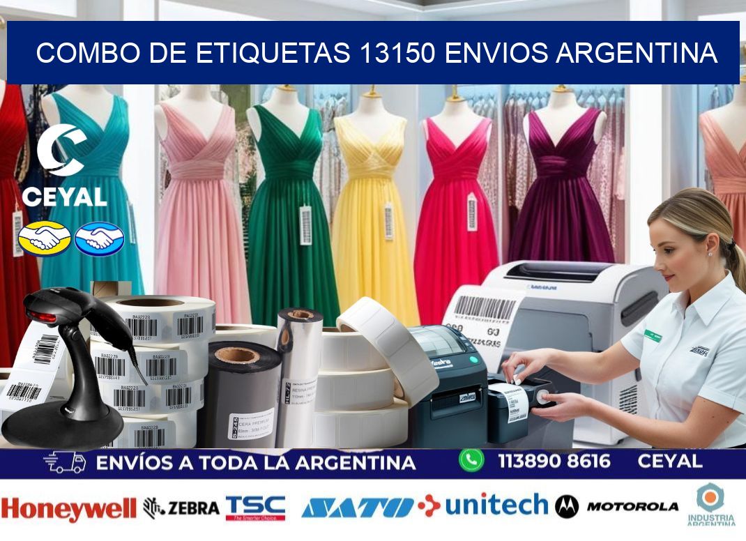 Combo de etiquetas 13150 ENVIOS ARGENTINA