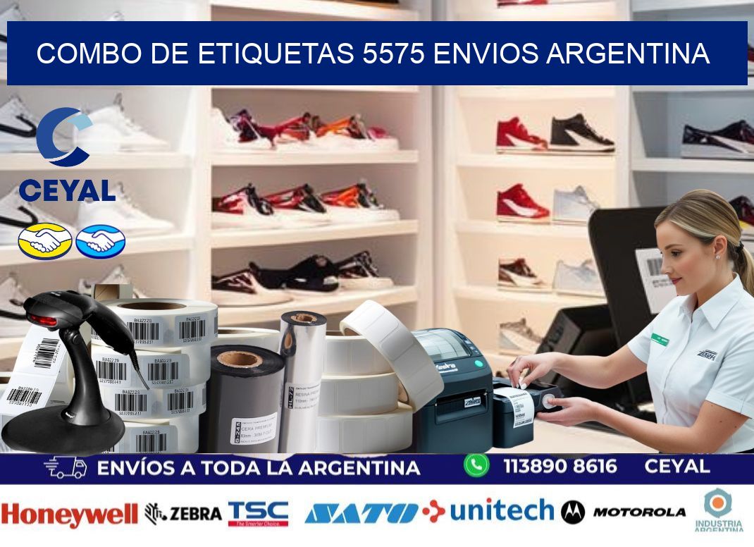 Combo de etiquetas 5575 ENVIOS ARGENTINA