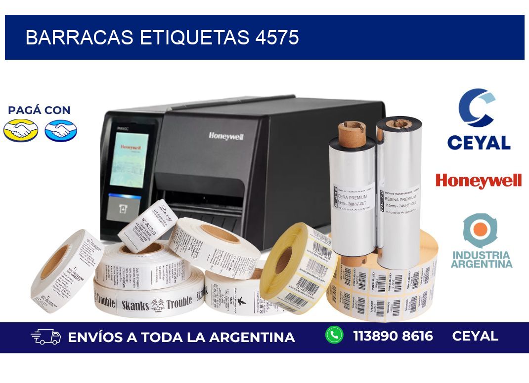 Barracas etiquetas 4575