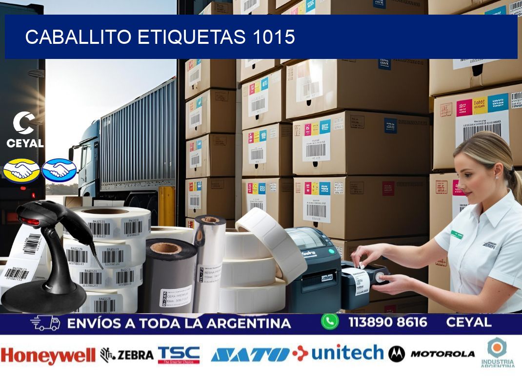 Caballito etiquetas 1015