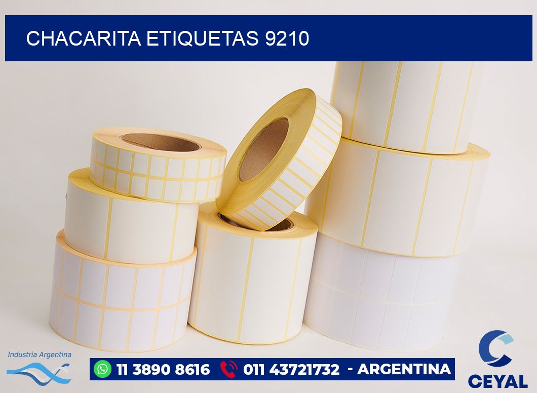 Chacarita etiquetas 9210