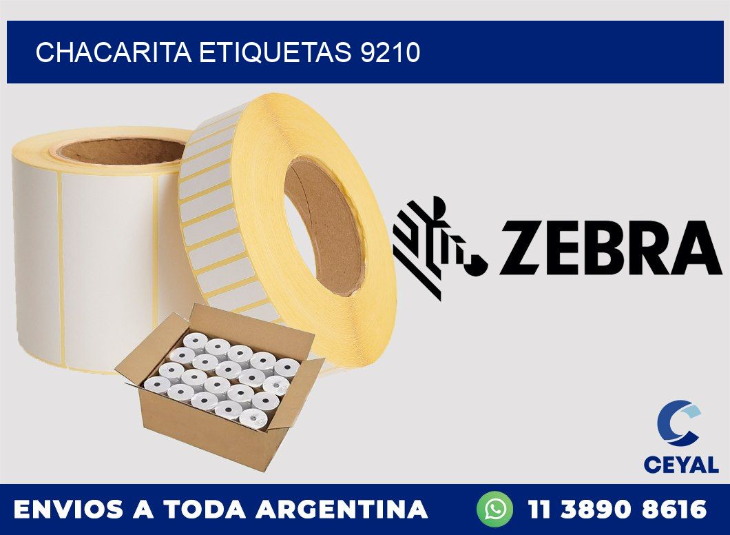 Chacarita etiquetas 9210