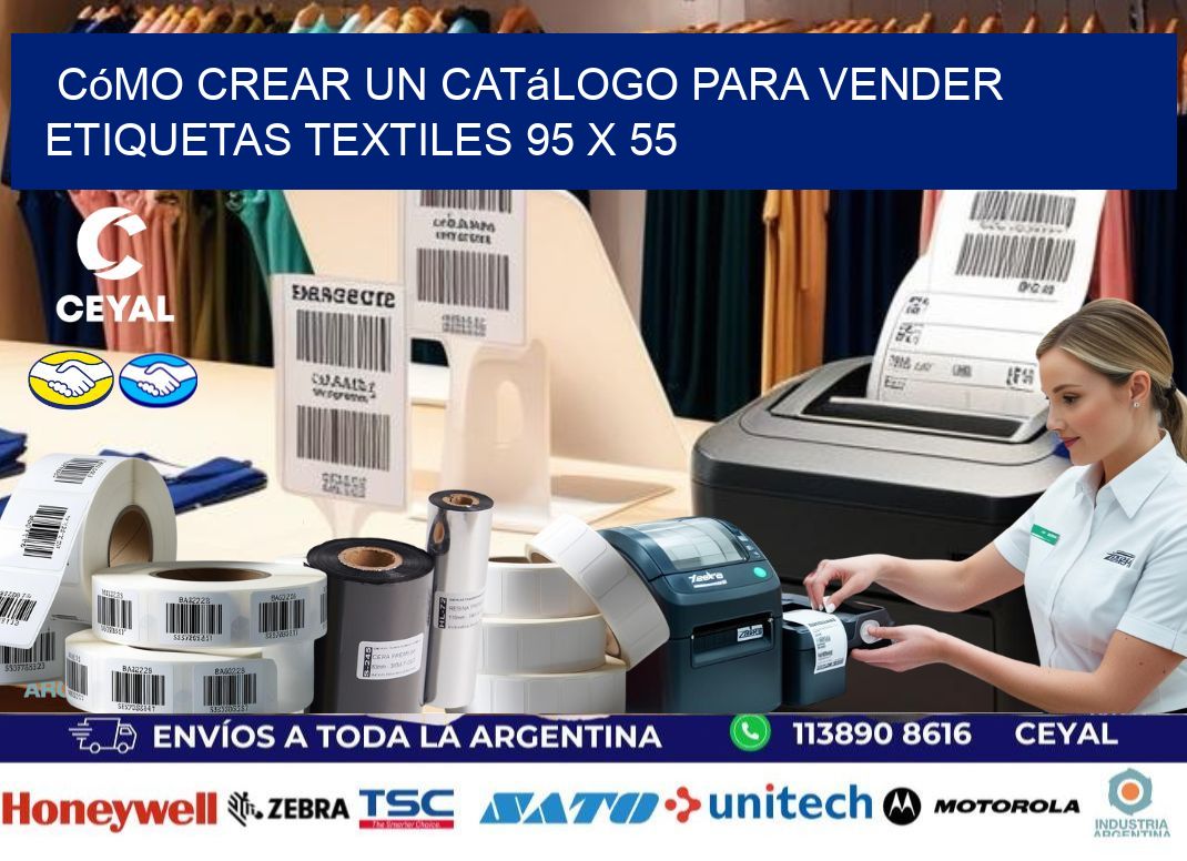 Cómo Crear un Catálogo para Vender Etiquetas Textiles 95 x 55