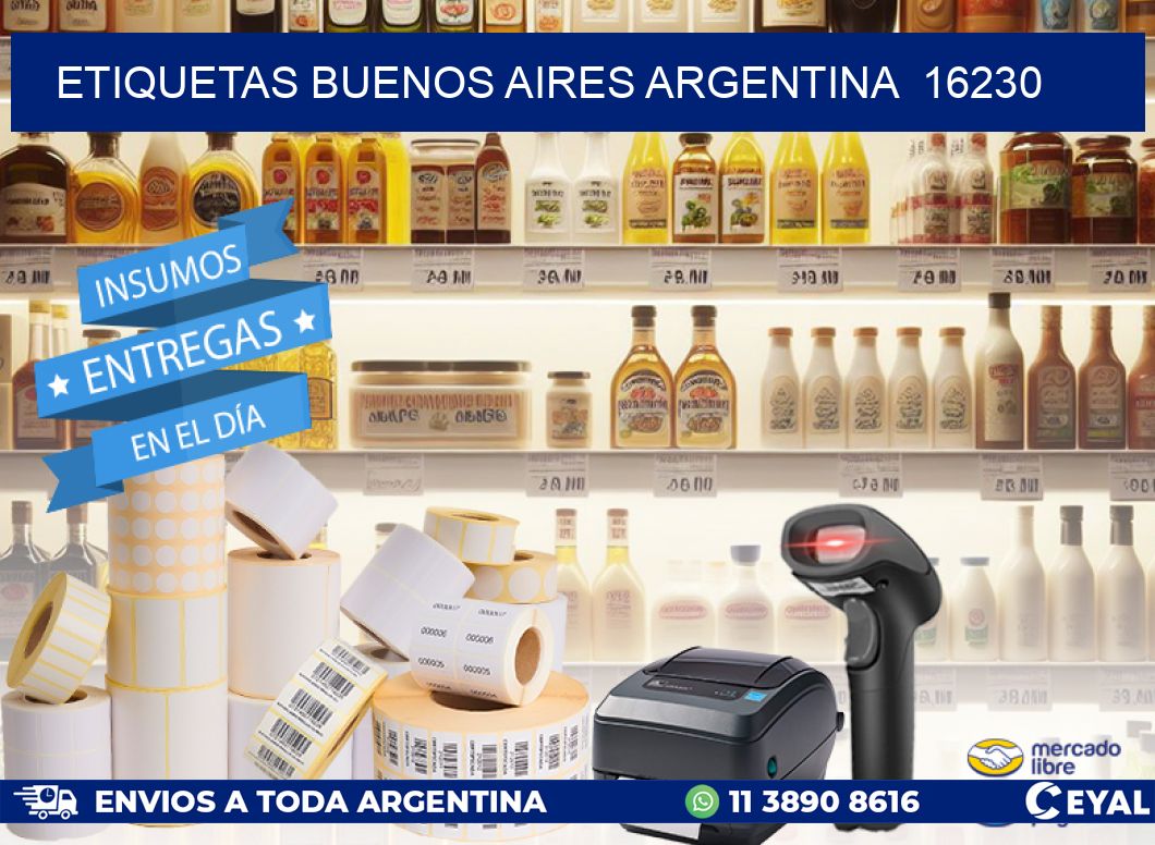 Etiquetas Buenos Aires Argentina  16230