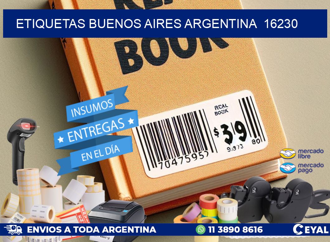 Etiquetas Buenos Aires Argentina  16230