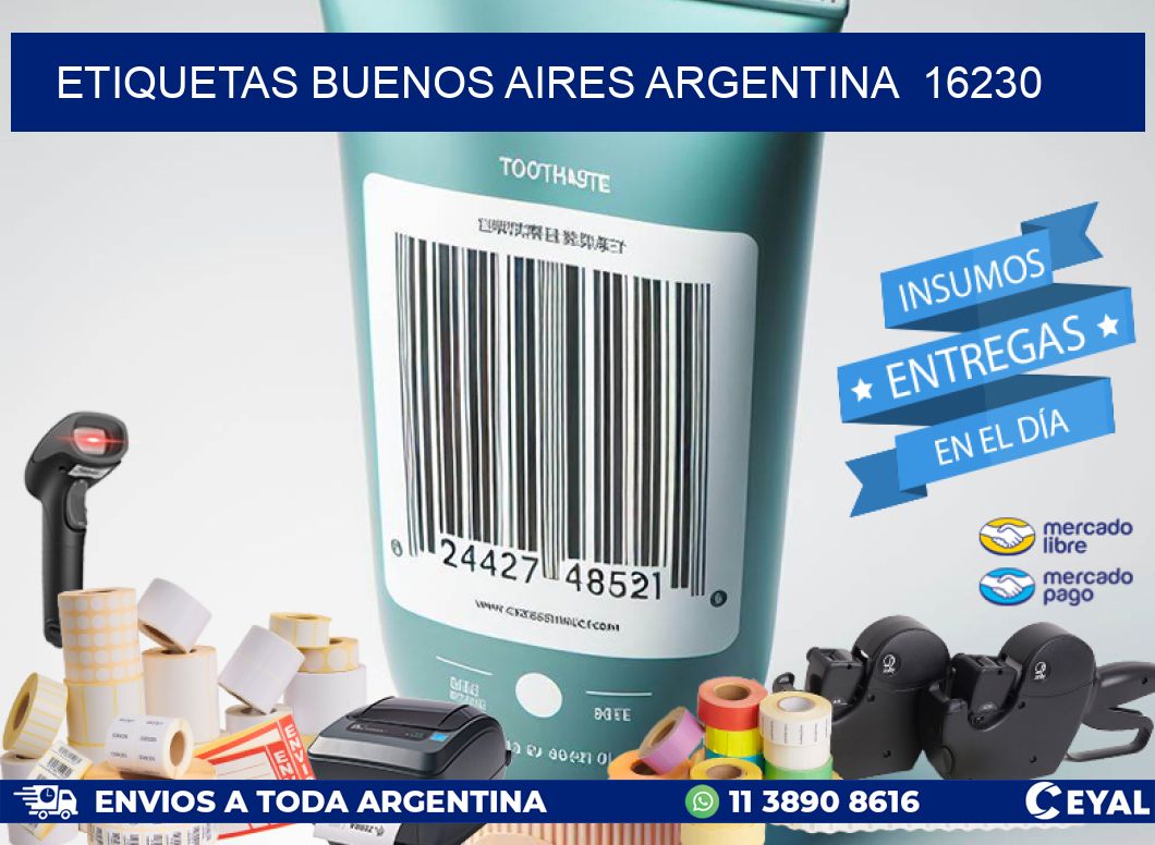 Etiquetas Buenos Aires Argentina  16230
