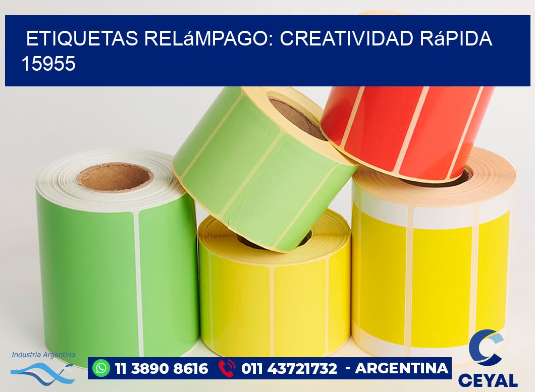Etiquetas Relámpago: Creatividad Rápida 15955