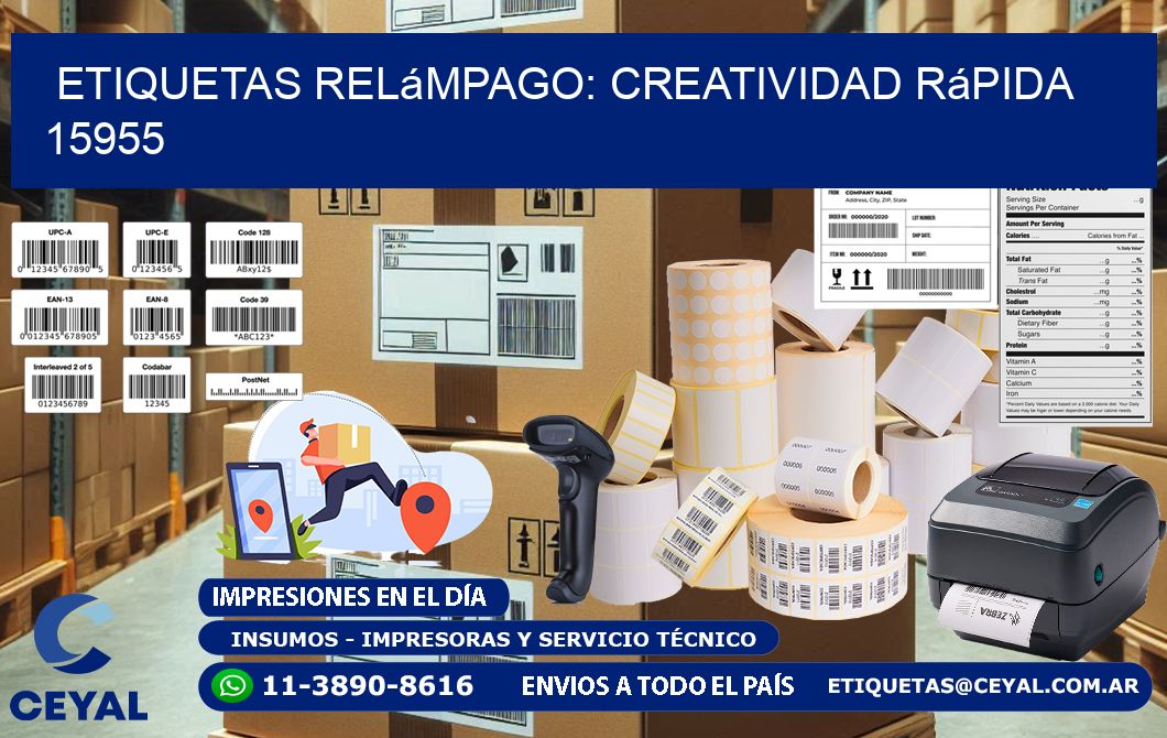 Etiquetas Relámpago: Creatividad Rápida 15955