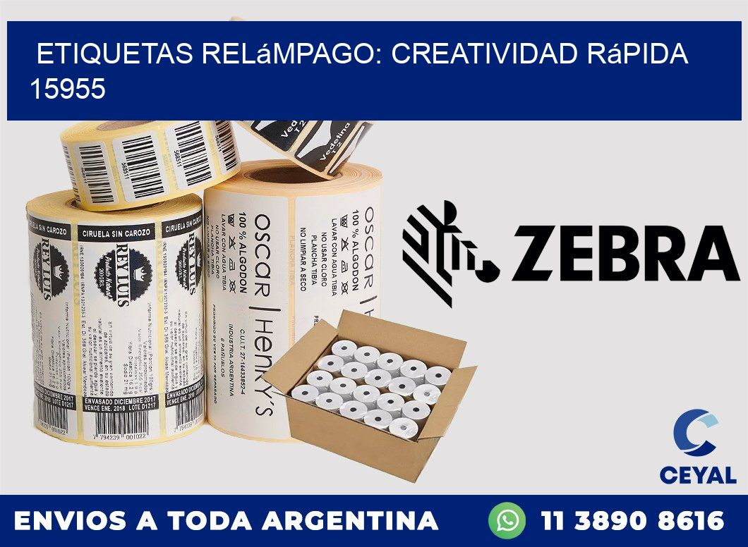 Etiquetas Relámpago: Creatividad Rápida 15955