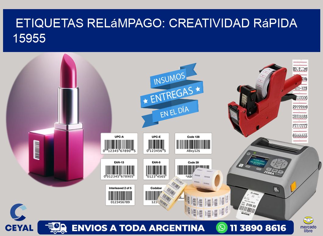 Etiquetas Relámpago: Creatividad Rápida 15955