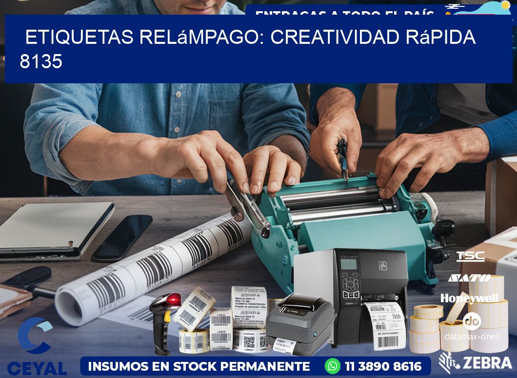 Etiquetas Relámpago: Creatividad Rápida 8135
