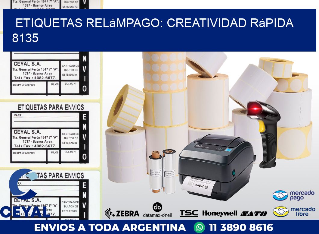 Etiquetas Relámpago: Creatividad Rápida 8135