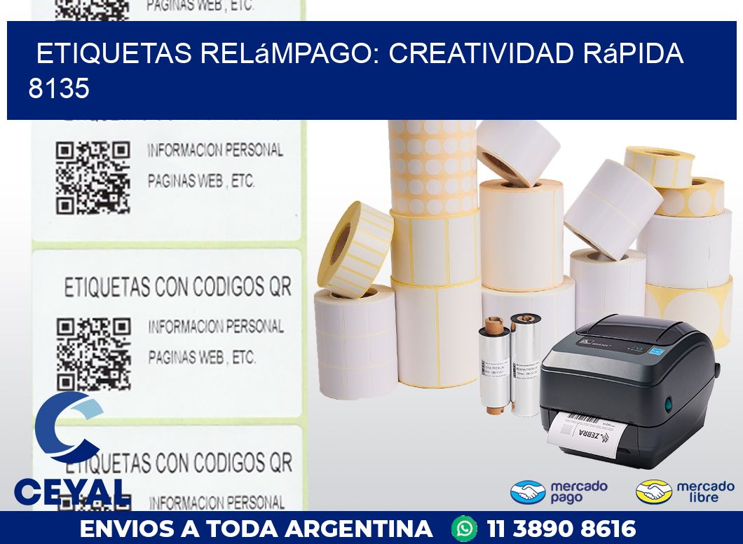 Etiquetas Relámpago: Creatividad Rápida 8135