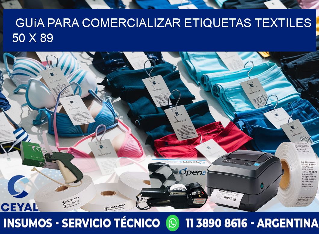 Guía para Comercializar Etiquetas Textiles 50 x 89