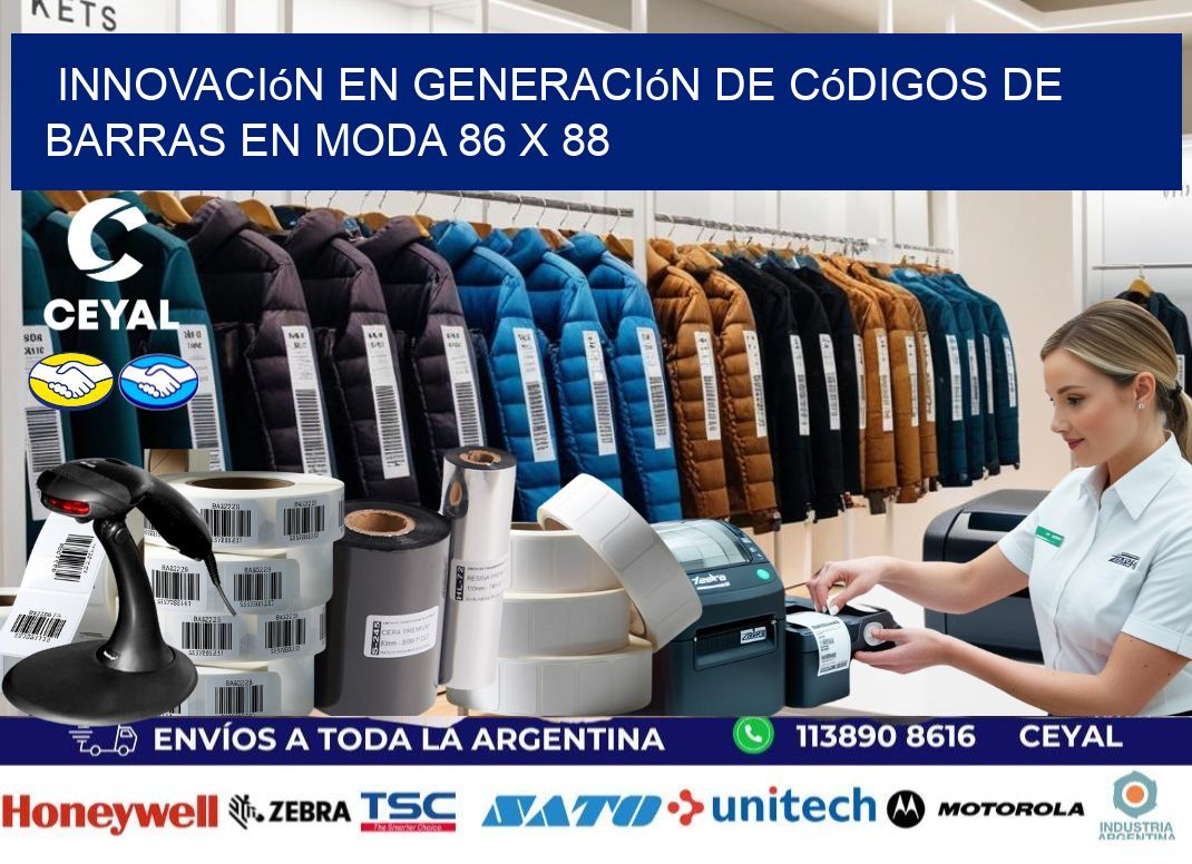 Innovación en Generación de Códigos de Barras en Moda 86 x 88