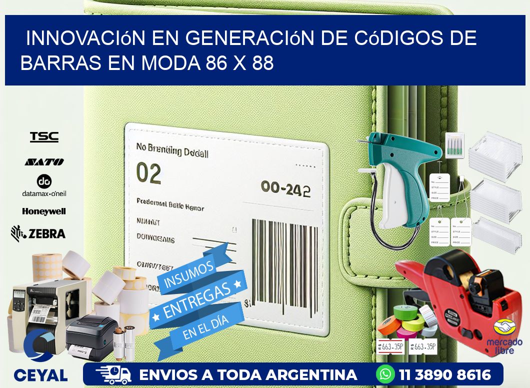Innovación en Generación de Códigos de Barras en Moda 86 x 88
