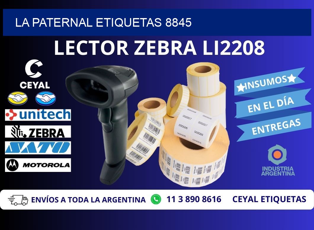 La Paternal etiquetas 8845