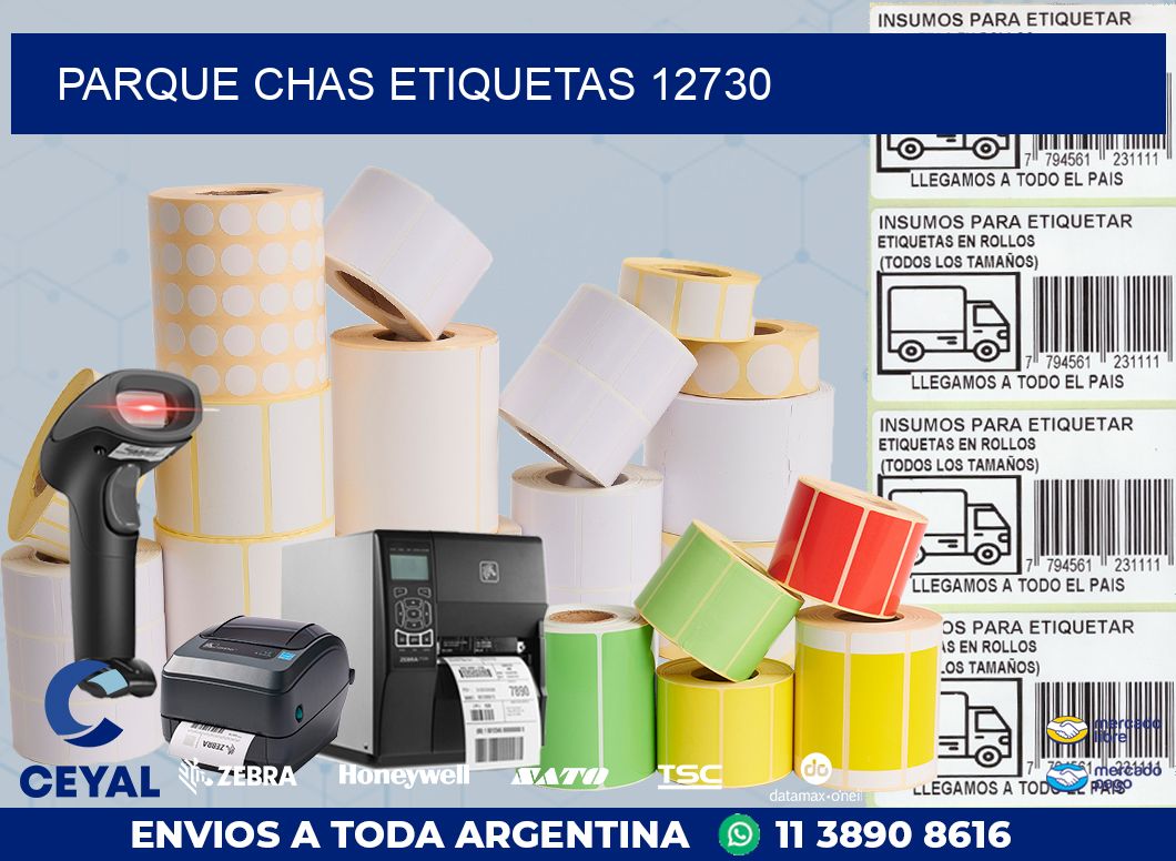 Parque Chas etiquetas 12730