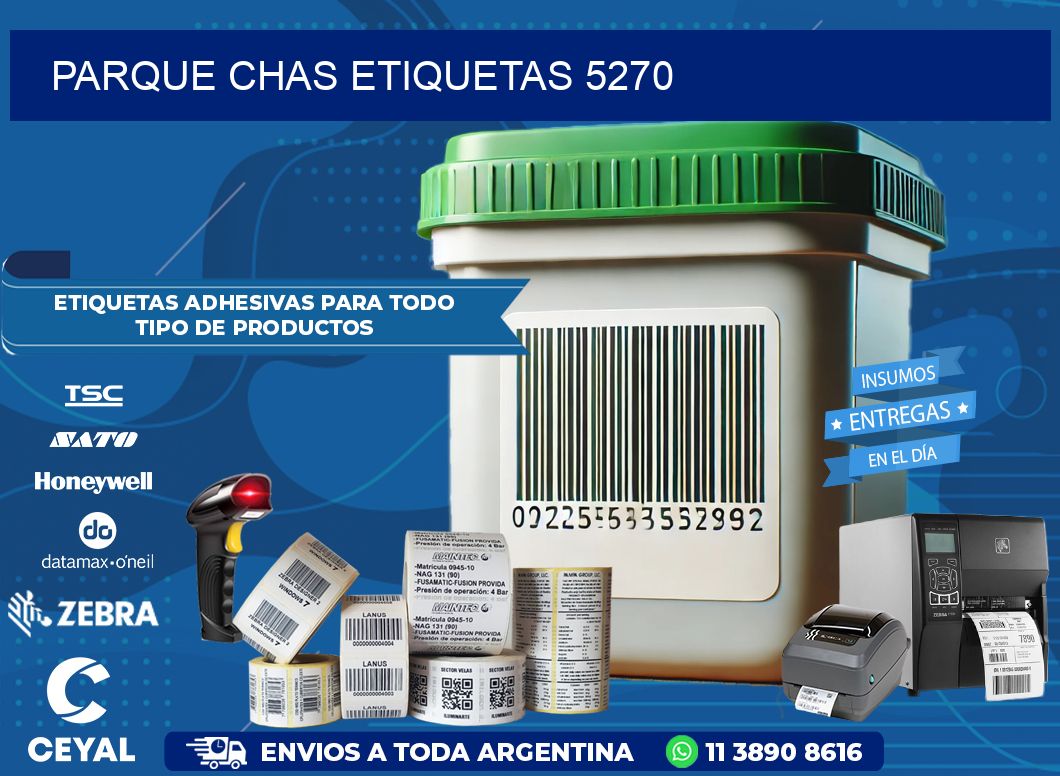 Parque Chas etiquetas 5270