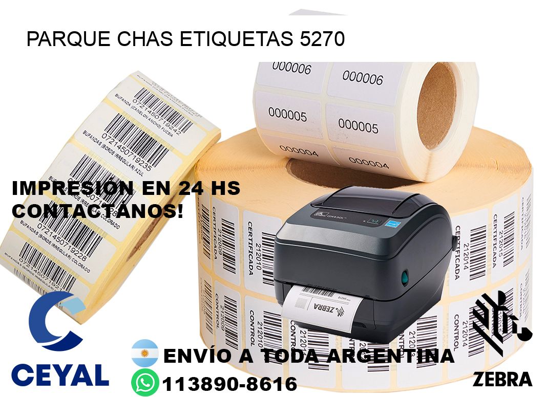 Parque Chas etiquetas 5270