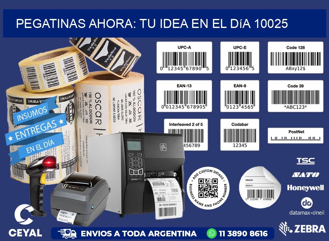 Pegatinas Ahora: Tu Idea en el Día 10025