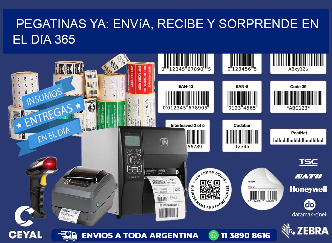 Pegatinas Ya: Envía, Recibe y Sorprende en el Día 365
