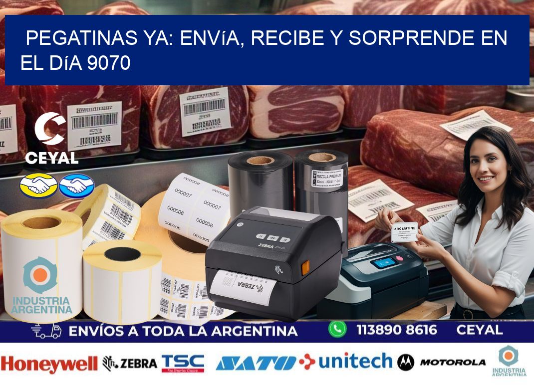 Pegatinas Ya: Envía, Recibe y Sorprende en el Día 9070