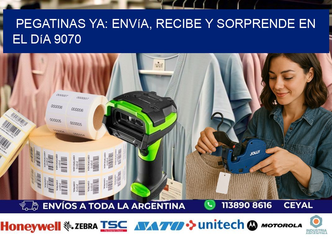 Pegatinas Ya: Envía, Recibe y Sorprende en el Día 9070