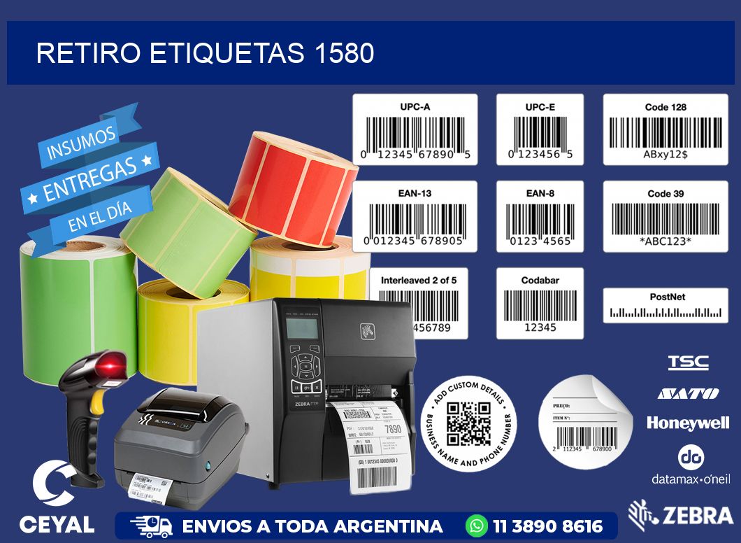 Retiro etiquetas 1580