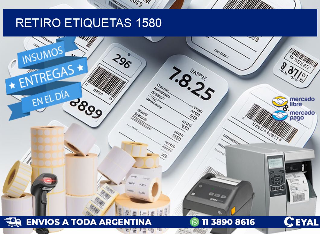 Retiro etiquetas 1580