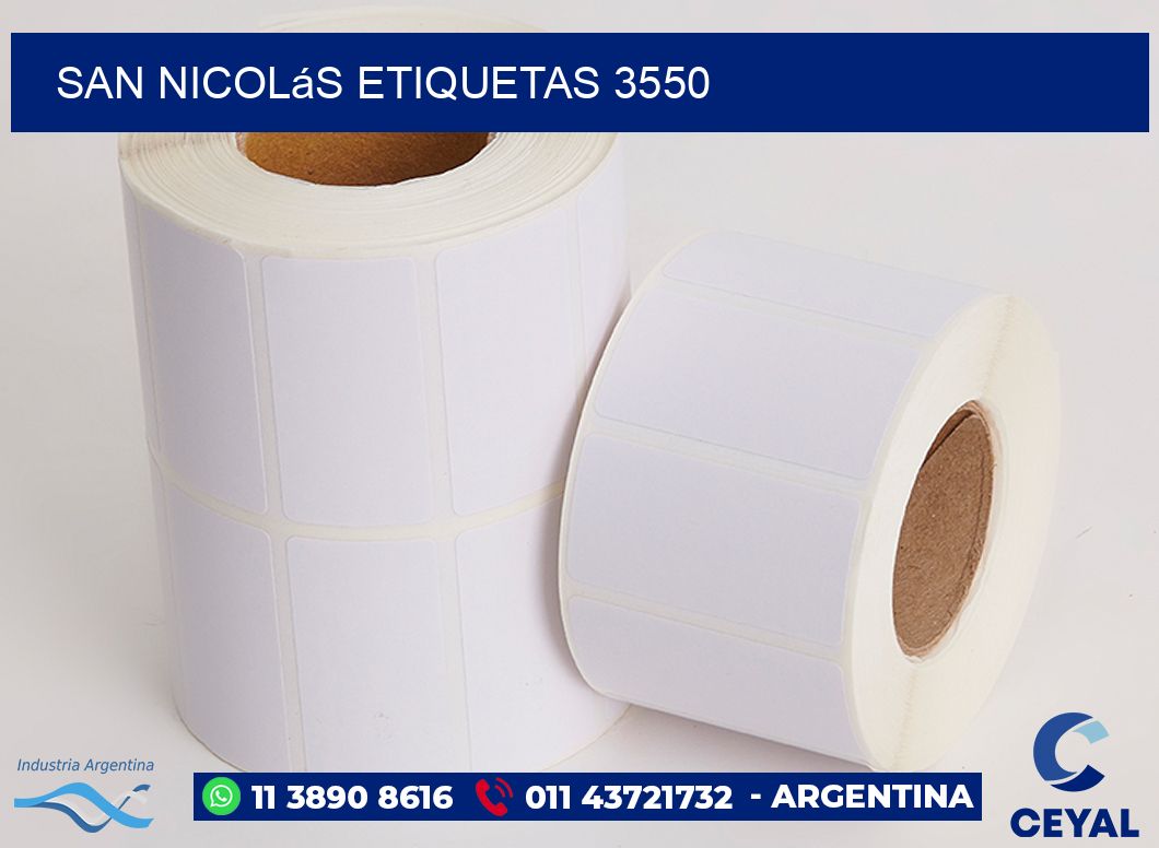 San Nicolás etiquetas 3550
