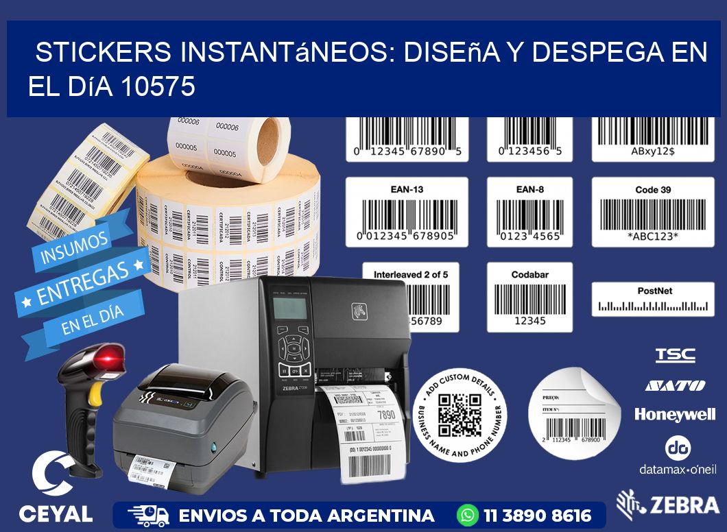 Stickers Instantáneos: Diseña y Despega en el Día 10575