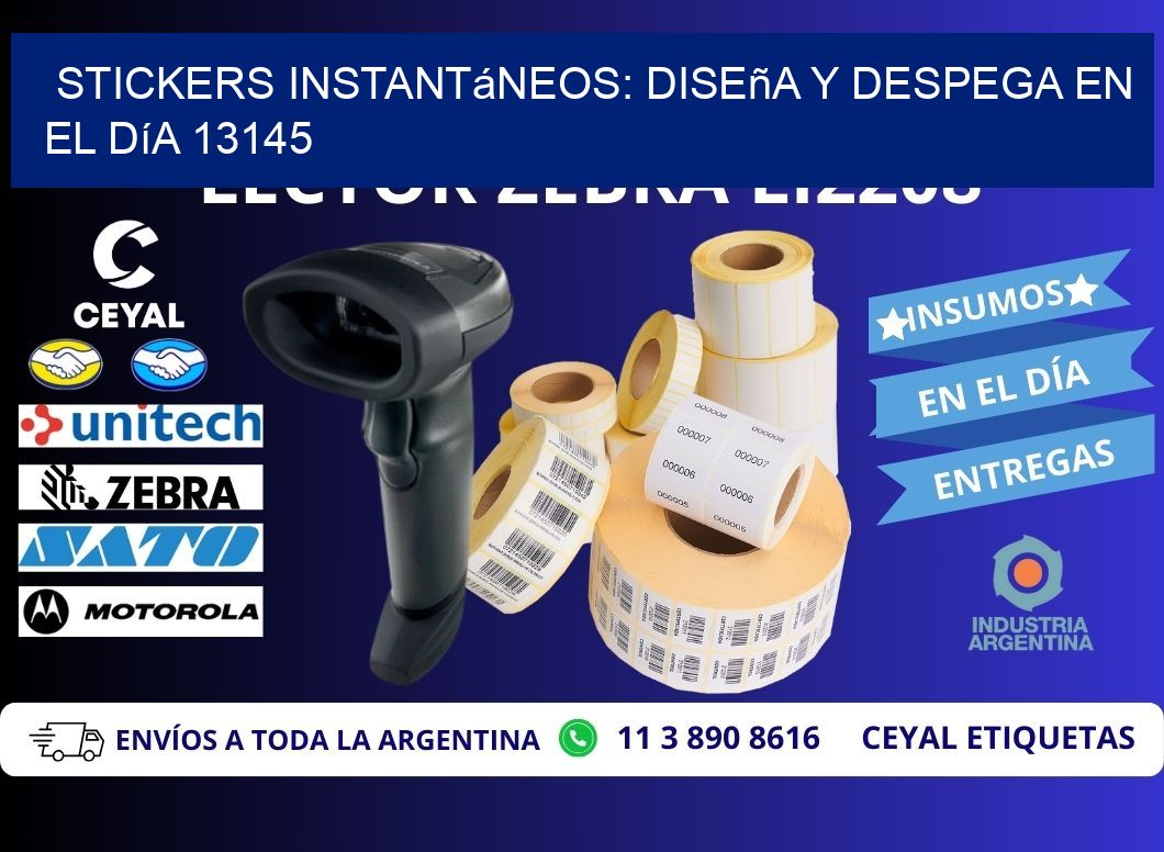 Stickers Instantáneos: Diseña y Despega en el Día 13145