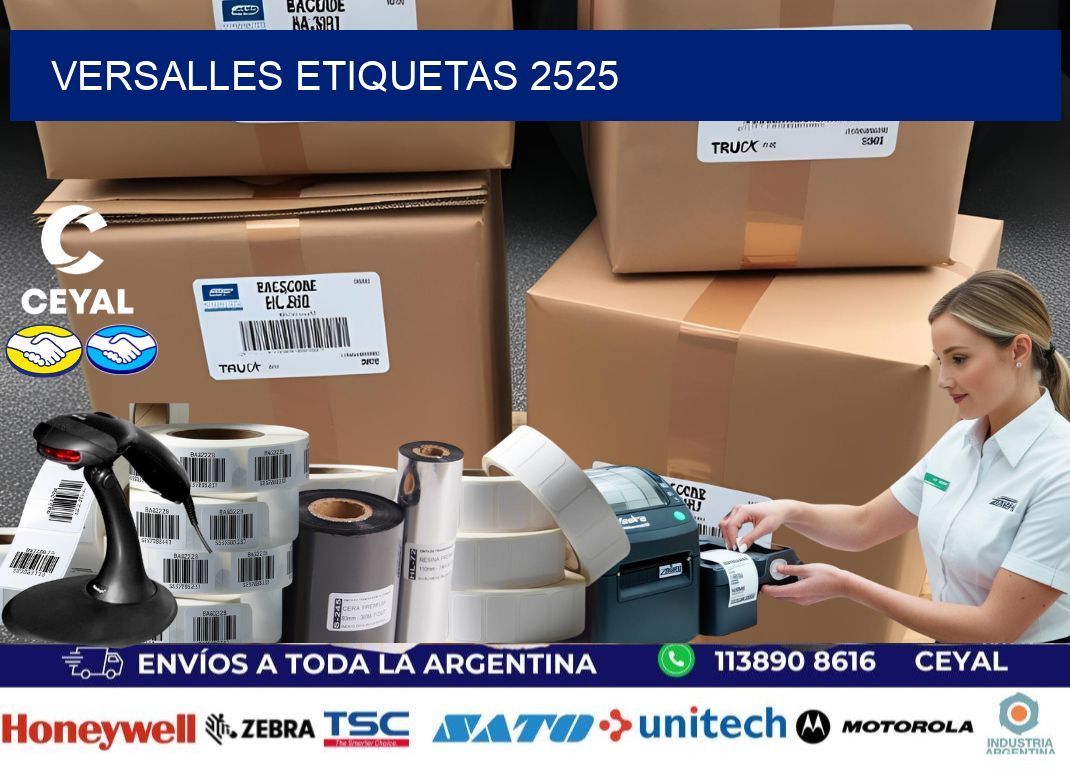 Versalles etiquetas 2525