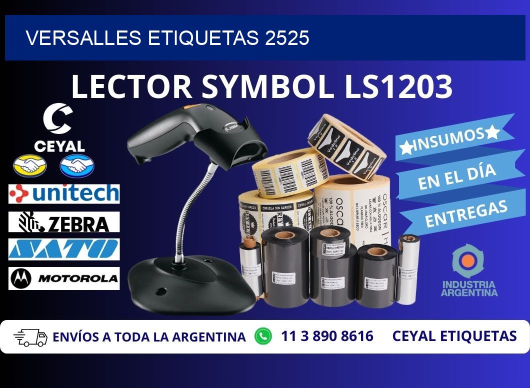 Versalles etiquetas 2525