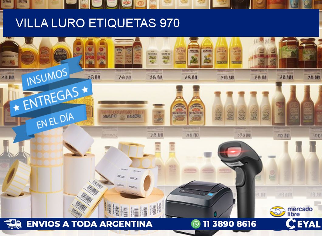 Villa Luro etiquetas 970