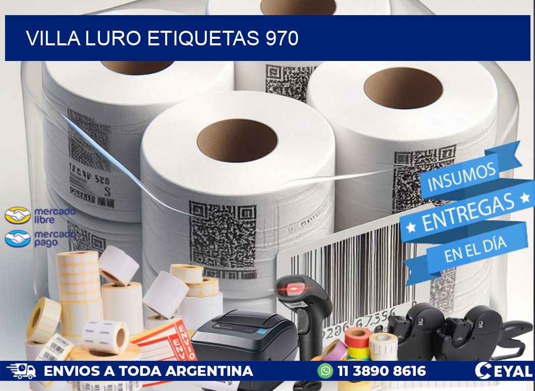 Villa Luro etiquetas 970