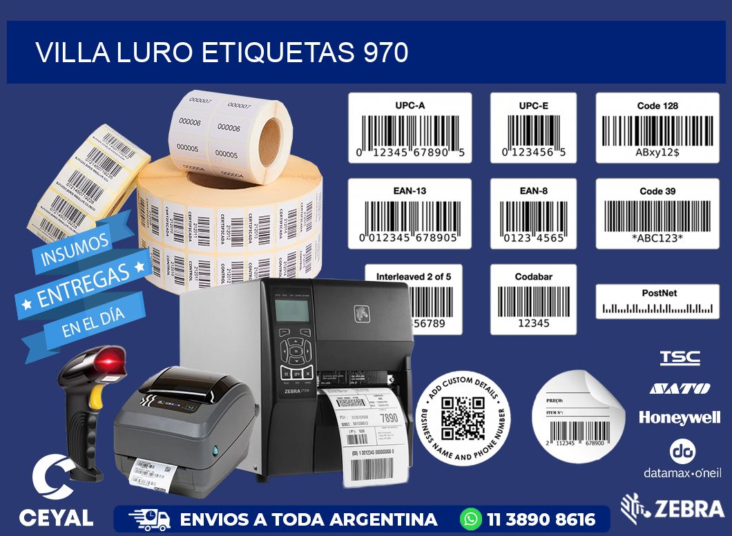 Villa Luro etiquetas 970