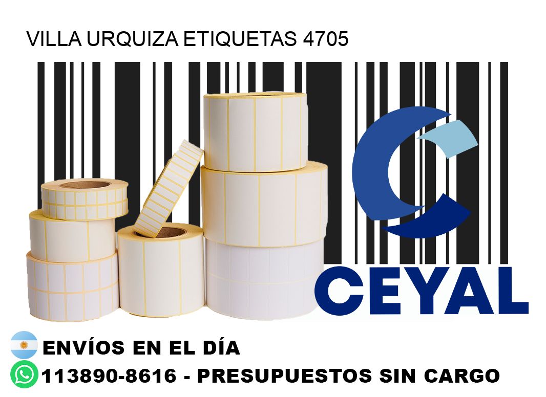 Villa Urquiza etiquetas 4705