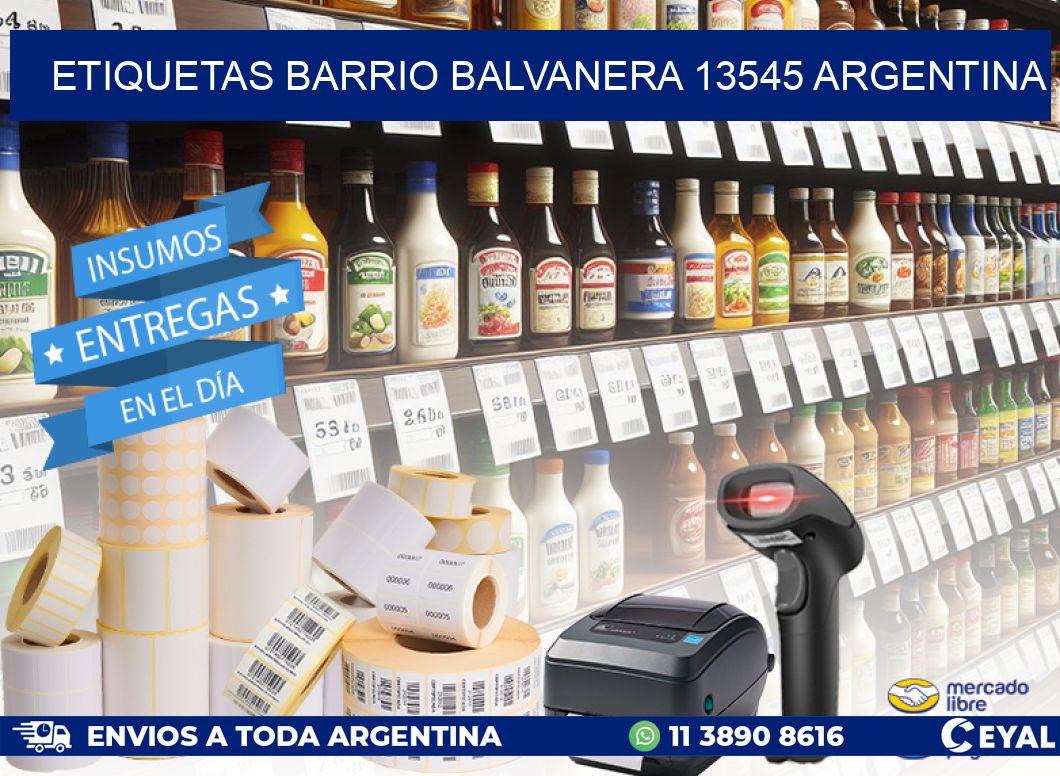 etiquetas barrio balvanera 13545 argentina