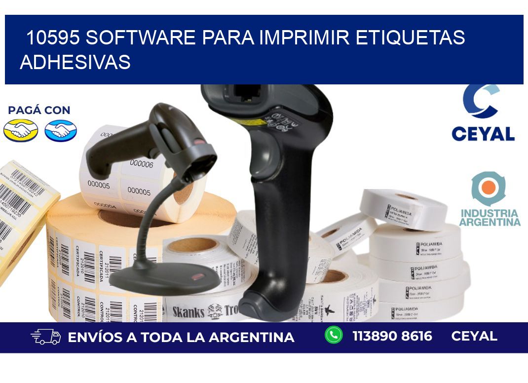 10595 software para imprimir etiquetas adhesivas