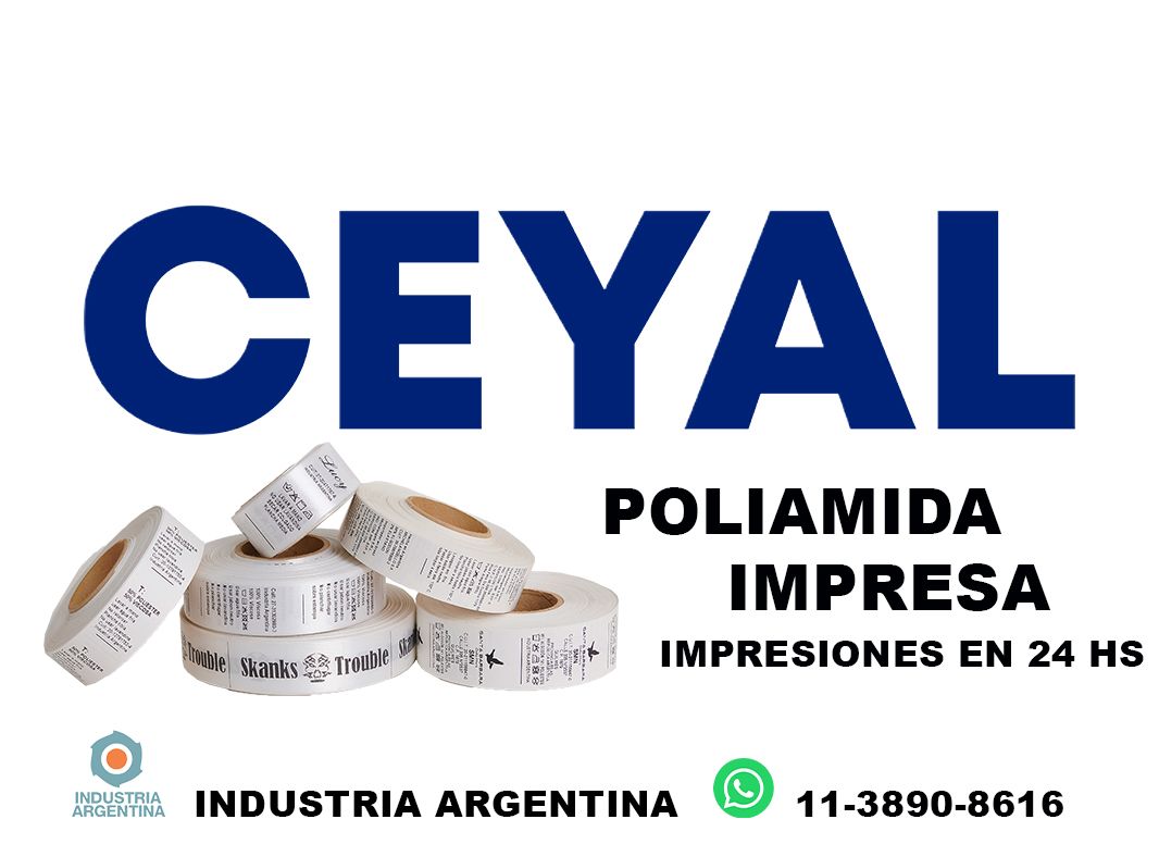 12165 Etiquetas para envases plásticos