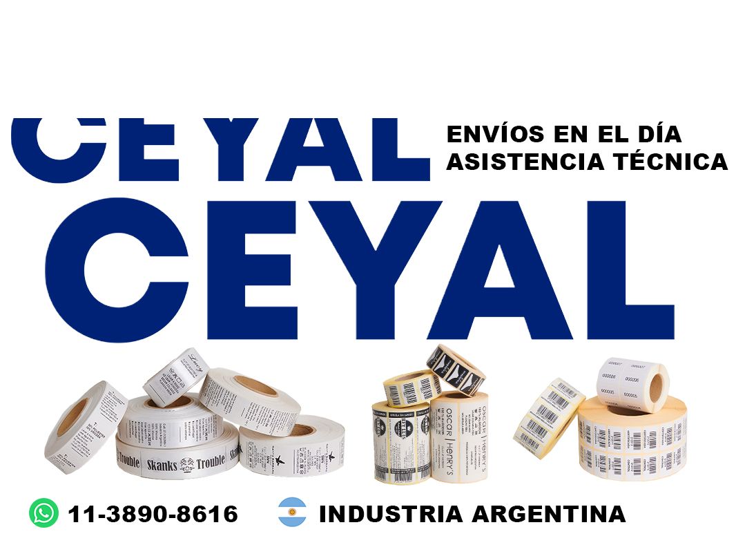 12545 Etiquetas de poliamida resistente al lavado