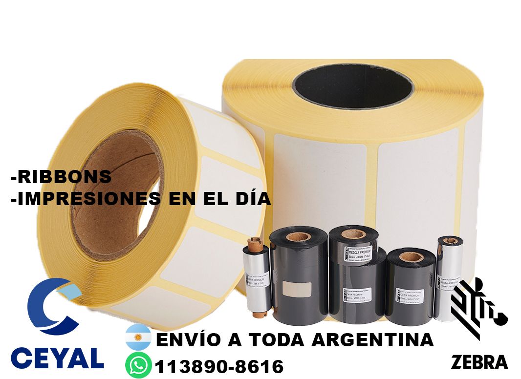 2 cajas de etiquetas 41 x 34