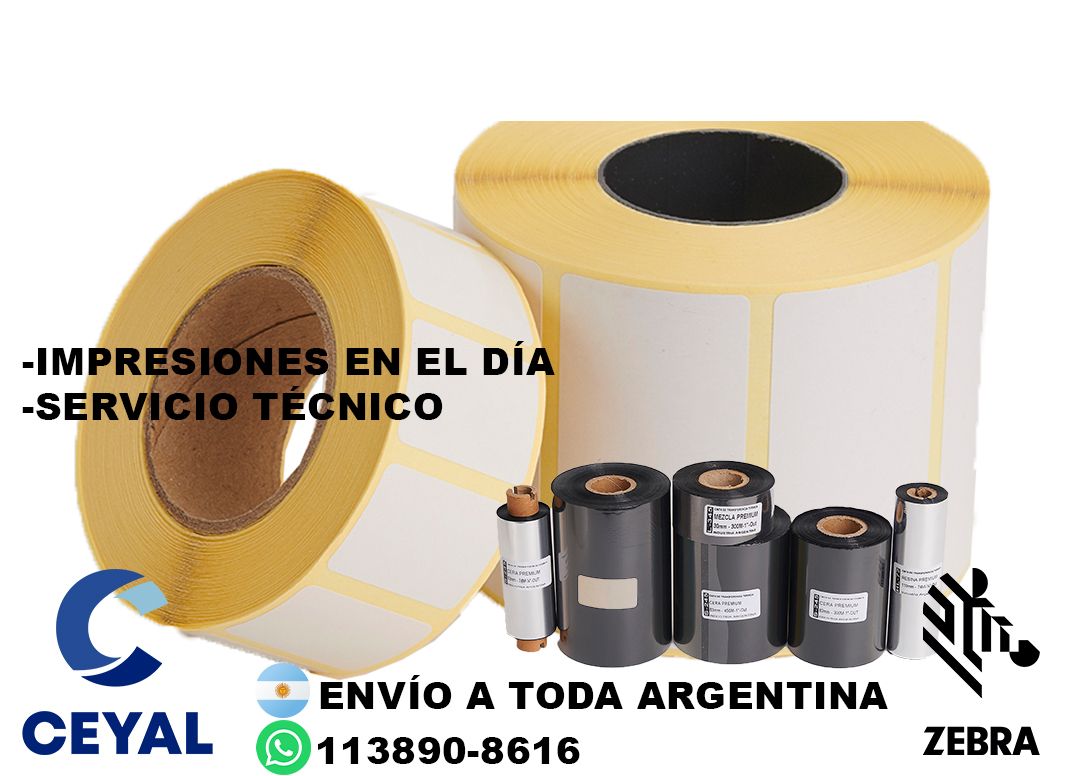 2 cajas de etiquetas 43 x 49