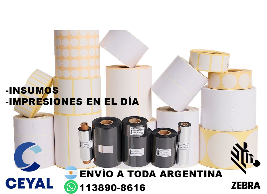 2 cajas de etiquetas 97 x 36